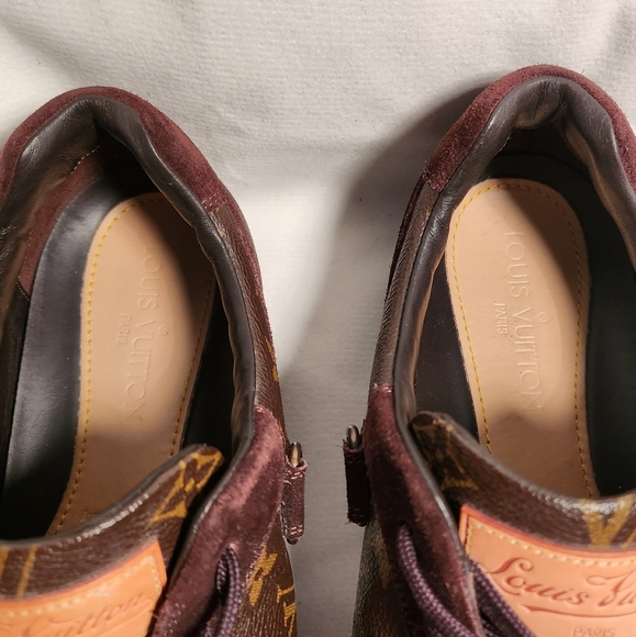 Louis Vuitton Globe Trotter Monogrammed Sneaker. Men's Or Women's. LV Size 8.5 - Picture 9 of 10